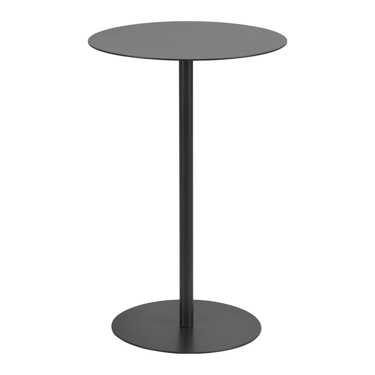 Beistelltisch Rod Dunkelgrau - Dunkelgrau, MODERN, Metall (35/35/53cm) - Mömax