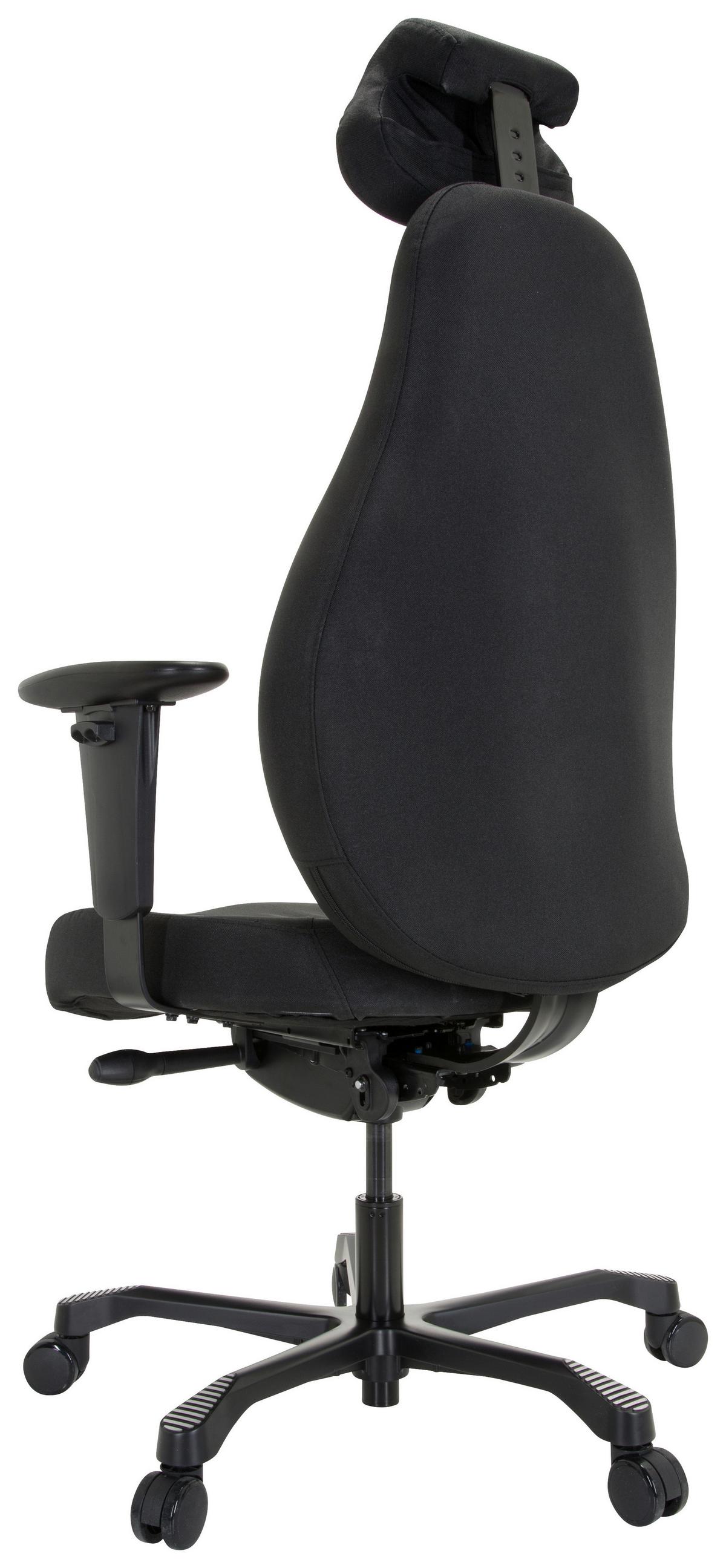 Pisarniški Stol Resistio Xxl, Črna - črna, Moderno, kovina/umetna masa (72/121/60cm) - MID.YOU