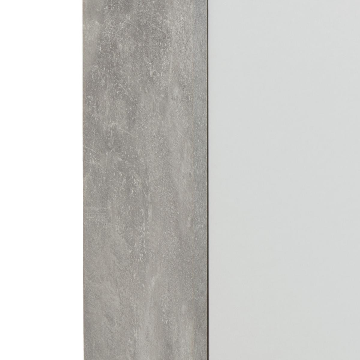 Komoda 4-you New, Siva, Bela - barve kroma/siva, Moderno, umetna masa/leseni material (74/85,4/34,6cm) - Mömax
