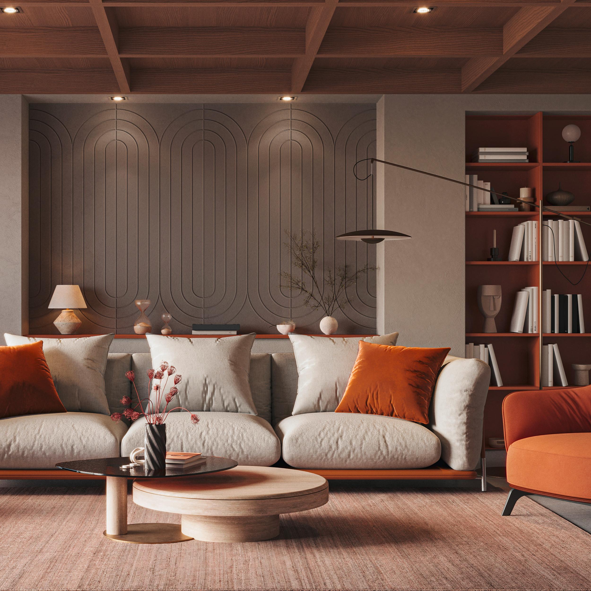 AKUSTIKPANEL MILLA - mocca, textil (90/120cm) - Mömax
