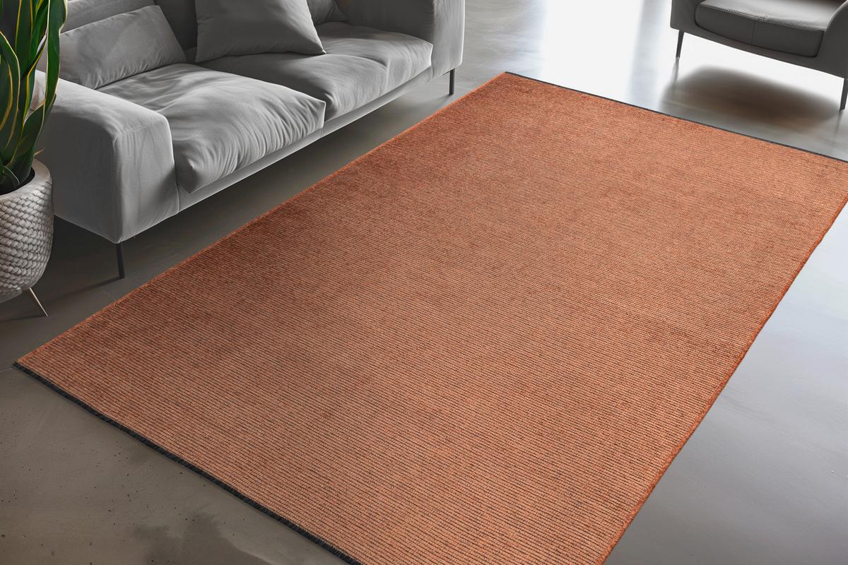 Covor Cu Țesătură Plată My En Vogue, Cca. 80x150cm - auriu, Design, textil (80/150cm) - Obsession