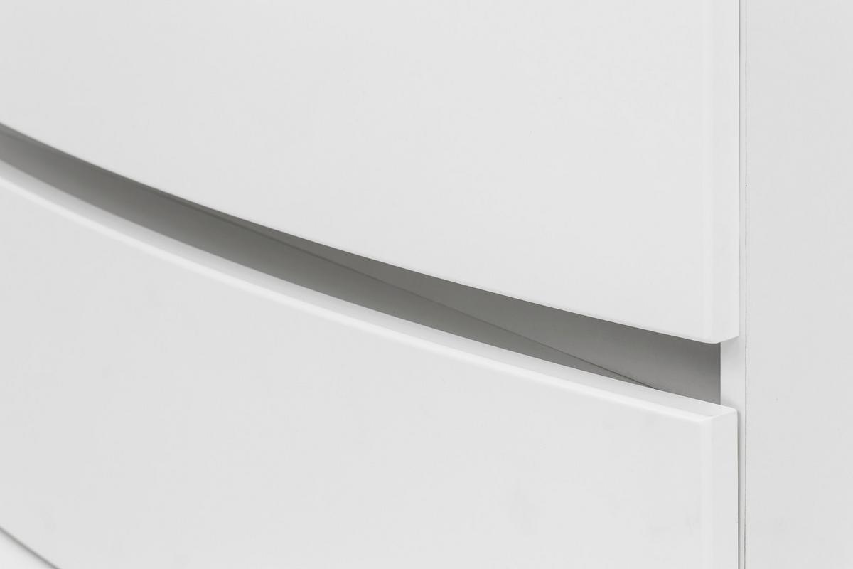 WASCHTISCHKOMBI KOPENHAGEN - Weiß, KONVENTIONELL, Glas/Holzwerkstoff (80cm) - Held