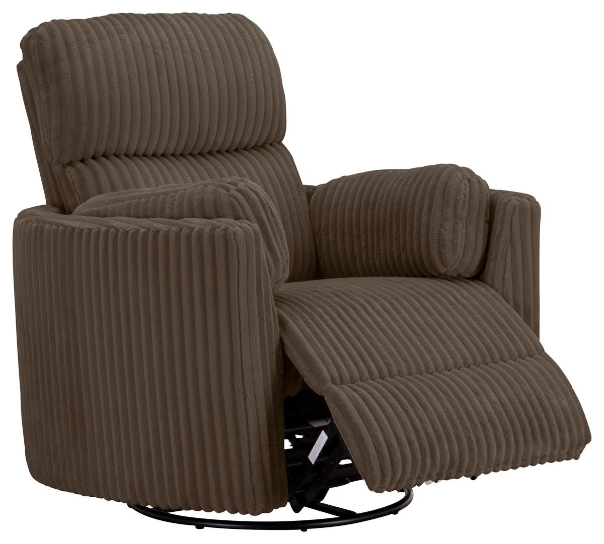 Fotelj Palermo, Barva Kapučina - črna/barve kapučina, Design, kovina/tekstil (100.5/96/103.5cm) - Livetastic