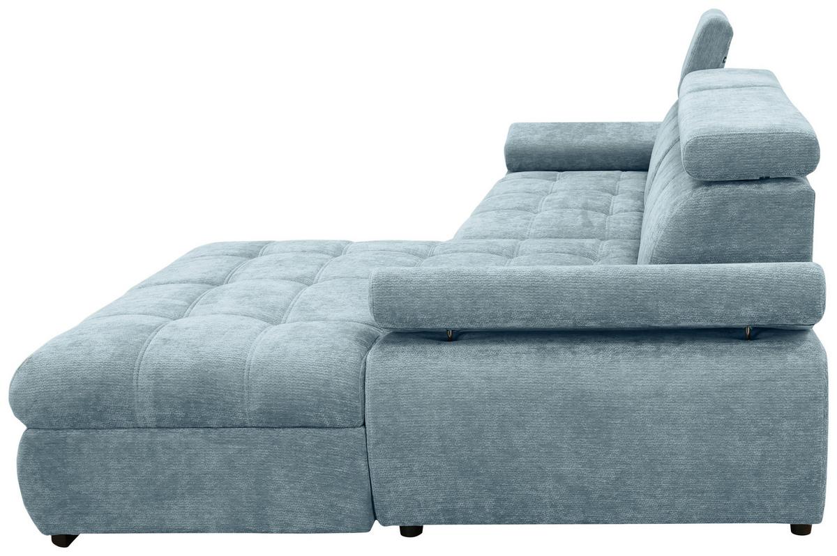 Kutna Garnitura Vegas - boje mente/crna, Design, drvo/tekstil (294/173cm) - Modern Living