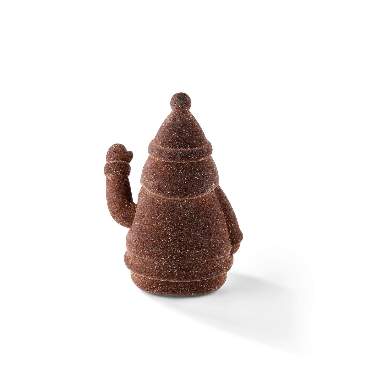 Dekoweihnachtsbaum Nikolaus Waving Braun - Braun, Basics, Kunststoff (14/17cm) - FYNCH-HATTON