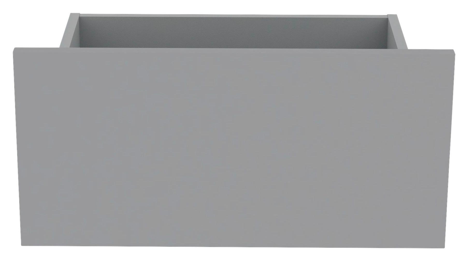 Schublade Unit in Hellgrau - Hellgrau, Modern, Holzwerkstoff (45,3/21,9/36,6cm) - Based