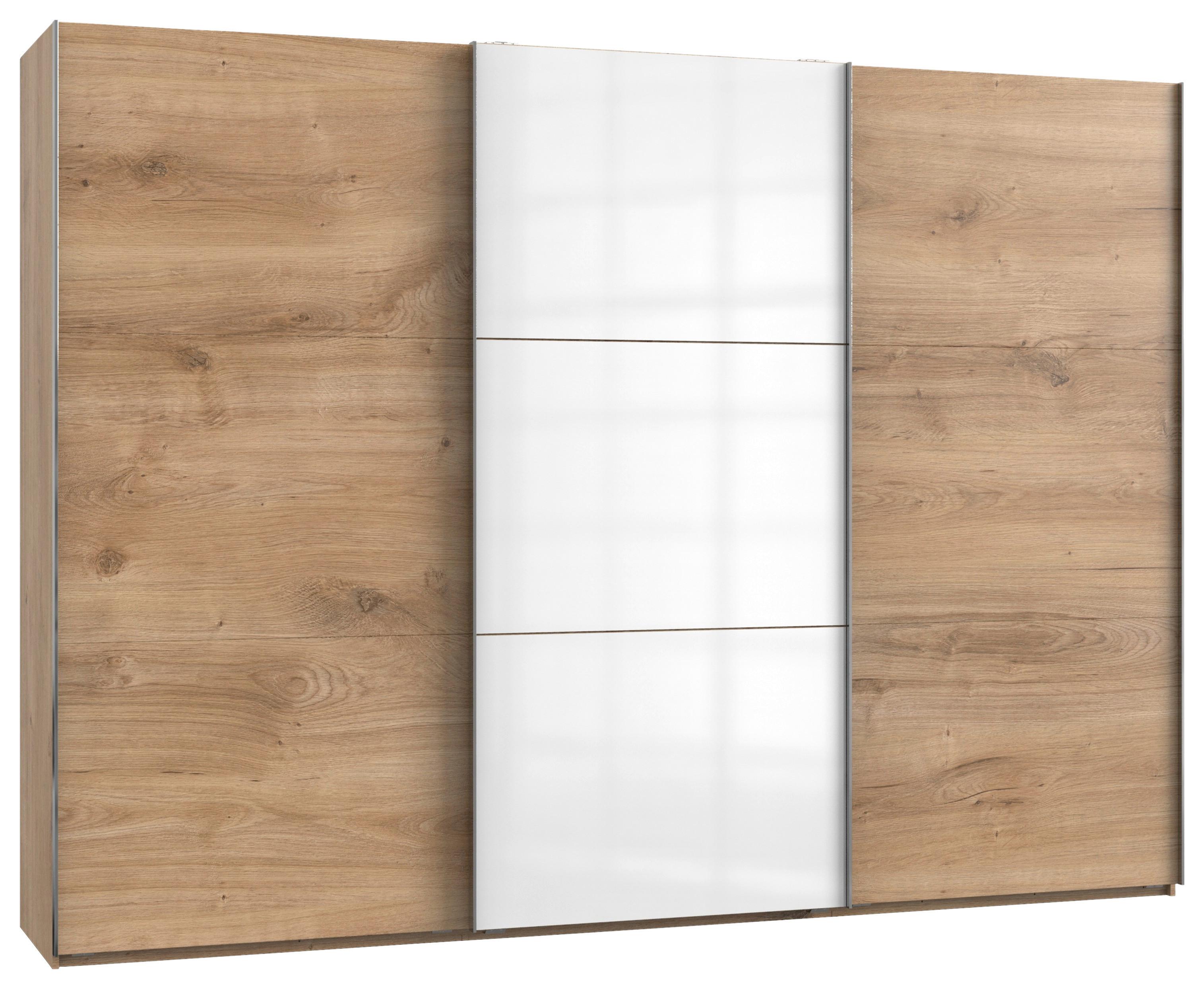 Ormar S Kliznim Vratima Level 36c - bijela/boje hrasta, Moderno, drvni materijal (300/216/65cm) - Modern Living