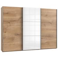 Ormar S Kliznim Vratima Level 36c - bijela/boje hrasta, Moderno, drvni materijal (300/216/65cm) - Modern Living
