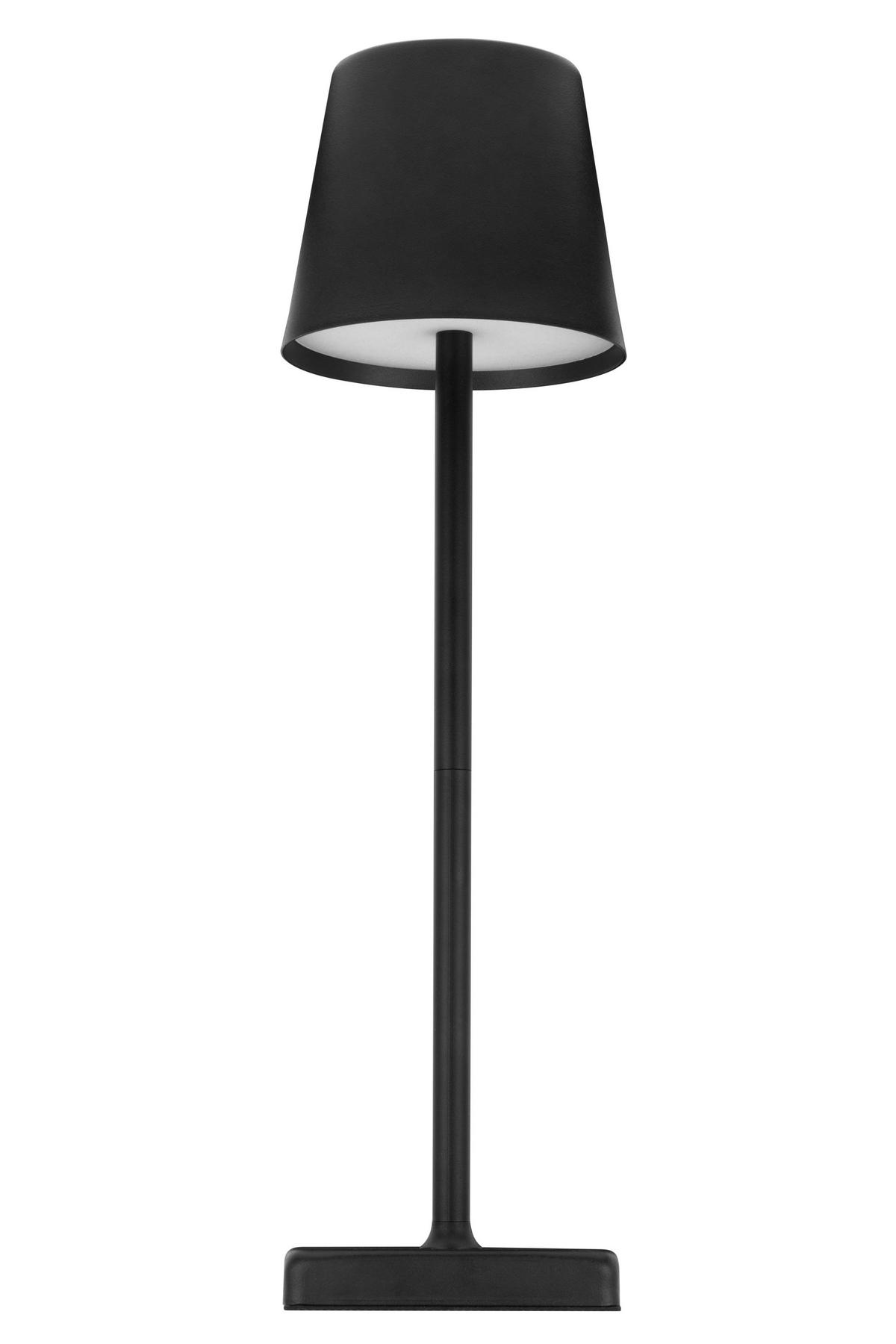 LAMPA SOLARNA MOBILE - czarny/biały, Basics, tworzywo sztuczne/metal (10,7/38cm) - Ambia Garden