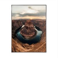 Glasbild Multicolor ca. 80x120cm - Multicolor, Basics, Glas/Holz (80/120cm)