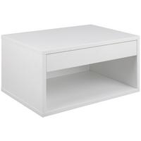 SZAFKA NOCNA CHOLET - biały, Modern, materiał drewnopochodny (50/24,3/35cm) - MID.YOU