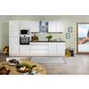 Kuhinjski Blok Z Aparati Lorena, Bela, Siva - bela/barve grafita, Basics, leseni material (335cm) - Respekta