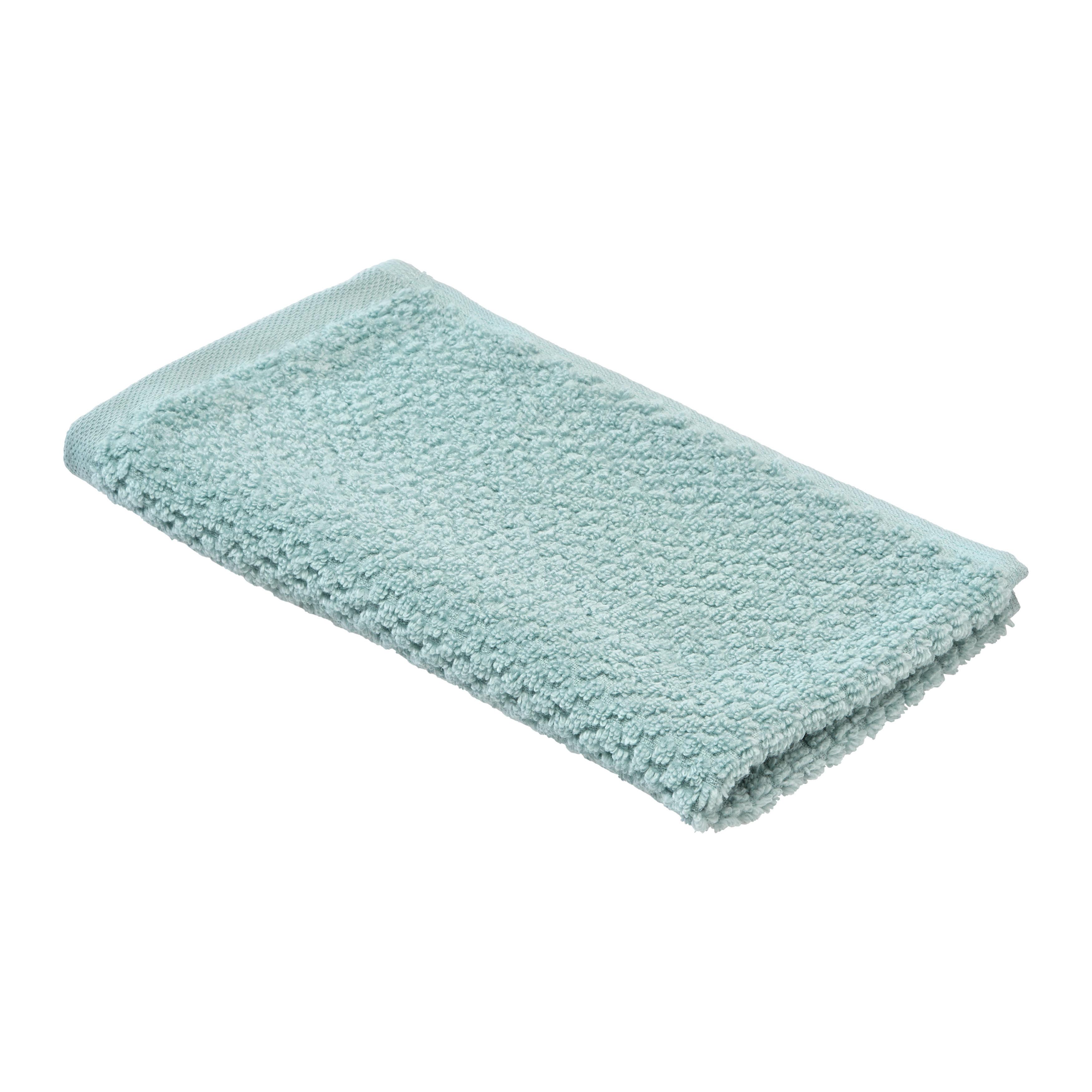 Vendégtörölköző Luise 30/50cm - jadezöld, Konventionell, textil (30/50cm) - Modern Living