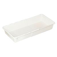 Vstavek Za Razdelitev Predala Vario - Xl - bela, Konvencionalno, umetna masa (25-38/18,5/6cm) - Mömax