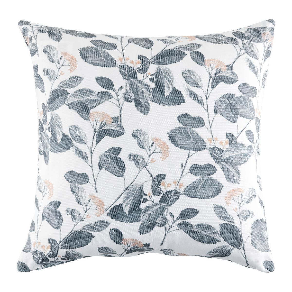 Kissenhülle Steffi Hellgrau ca. 40x40cm - Hellgrau, ROMANTIK / LANDHAUS, Textil (40/40cm) - Mary's
