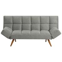 SOFA Z FUNKCJĄ SPANIA ASHTON - kolor naturalny/jasnoszary, Design, metal/tkanina (182/87/82cm) - Livetastic