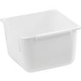 Schubladenbox Wanda in Weiß, ca. 7,5x7,5cm - Weiß, Kunststoff (7,5/7,5cm)