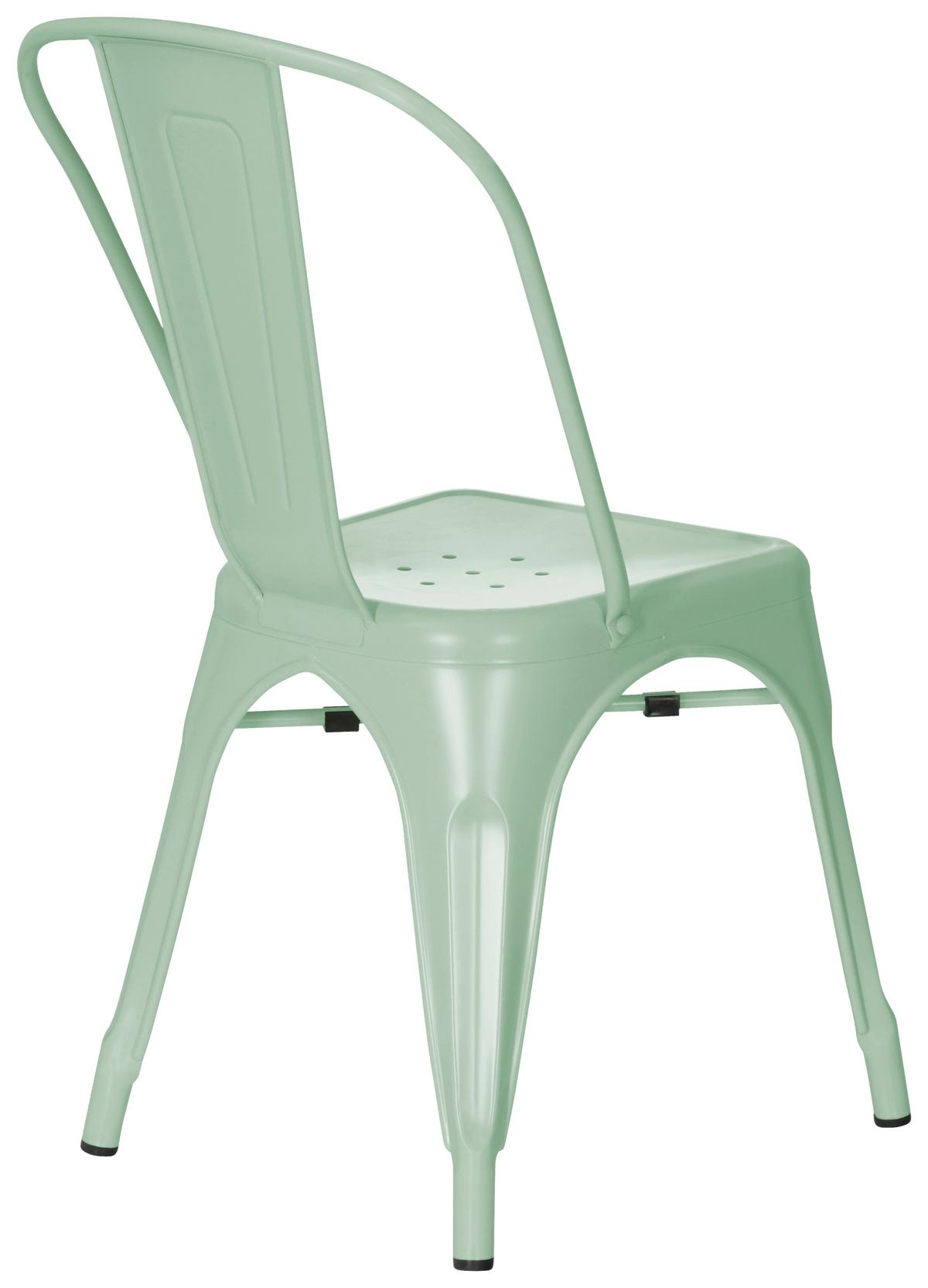 Stol Vantaggio Brush, Pastelno Zelena - pastelno zelena, Basics, kovina (44/84/54cm) - MID.YOU
