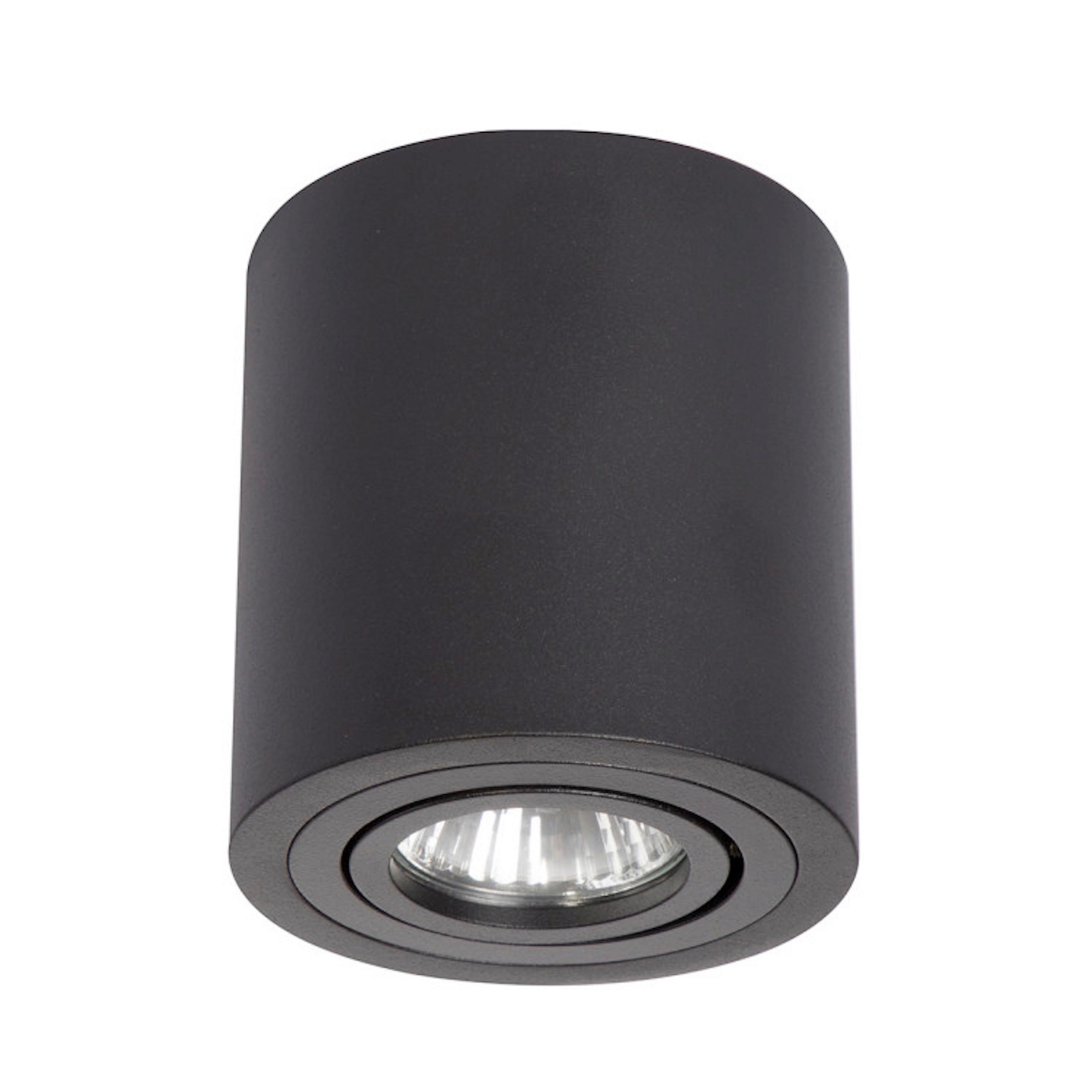 Deckenleuchte Lp-5441/1sm Bk Tulon - Schwarz, Basics, Metall (9.5/9/9cm)