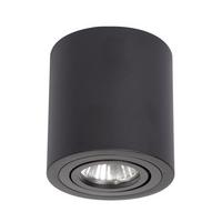 Deckenleuchte Lp-5441/1sm Bk Tulon - Schwarz, Basics, Metall (9.5/9/9cm)