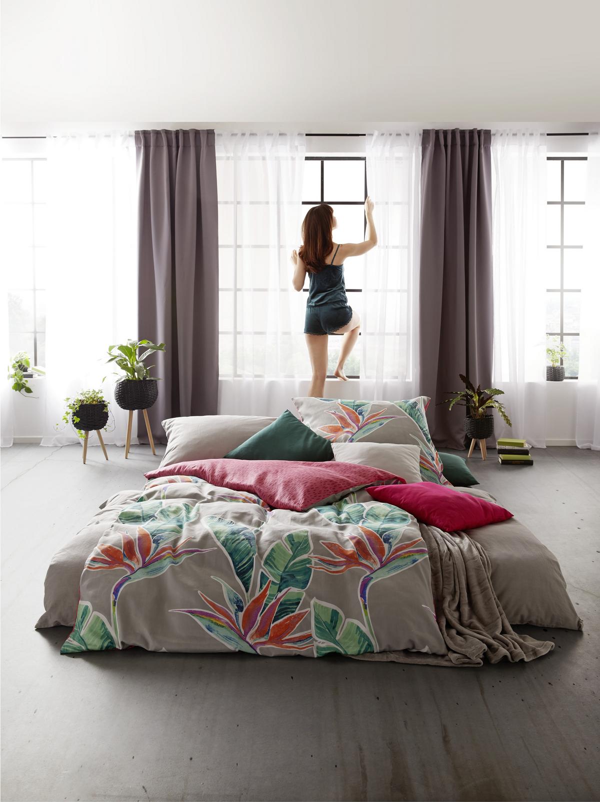 Fertigvorhang Tosca in Weiß, 2 Stk. - Weiß, Textil (140/245cm) - Modern Living