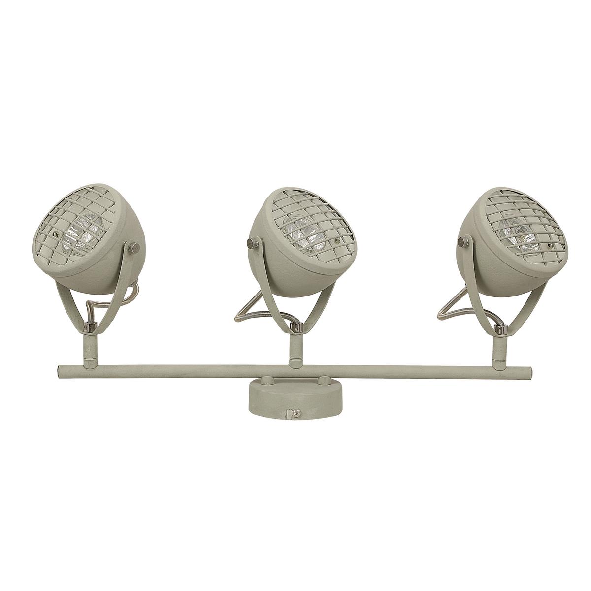 Reflektor Pent - svijetlo siva, Trend, metal (45/10/21cm)