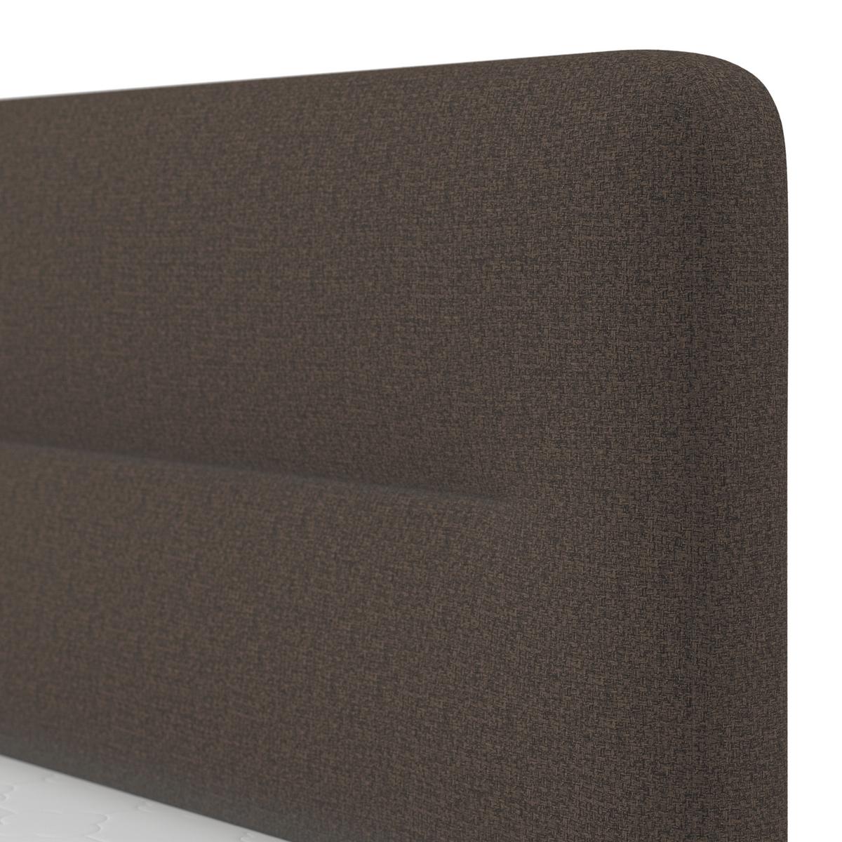 Boxbett Marco ca. 140x200 cm Braun - Schwarz/Braun, MODERN, Holz/Kunststoff (140/200cm) - Bessagi Home