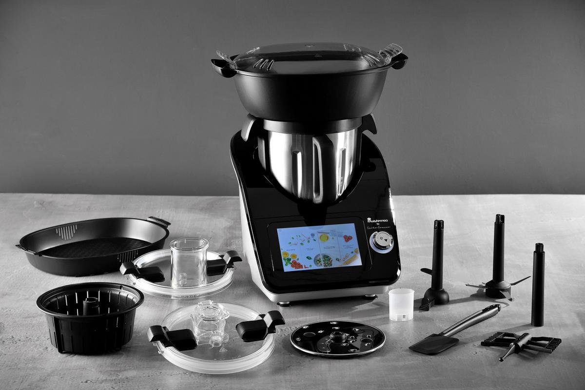 MULTICOOKER BGMP-9305 - kolor srebrny/czarny, Trend, metal (33.8/57/47.7cm)