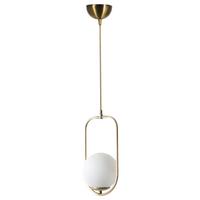 LAMPA SUFITOWA 3808007801 - biały/kolor miedziany, Trend, metal (70/18/18cm) - P & B