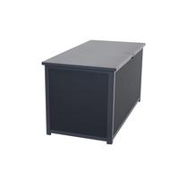 Kissenbox Sabano Grau - Grau, Basics, Kunststoff/Metall (79,3/83/159cm) - Siena Garden