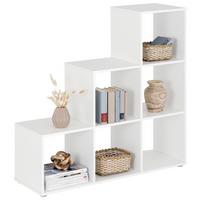 Polica Pisa 3 - bijela, Moderno, drvni materijal (112/113/35cm) - Modern Living