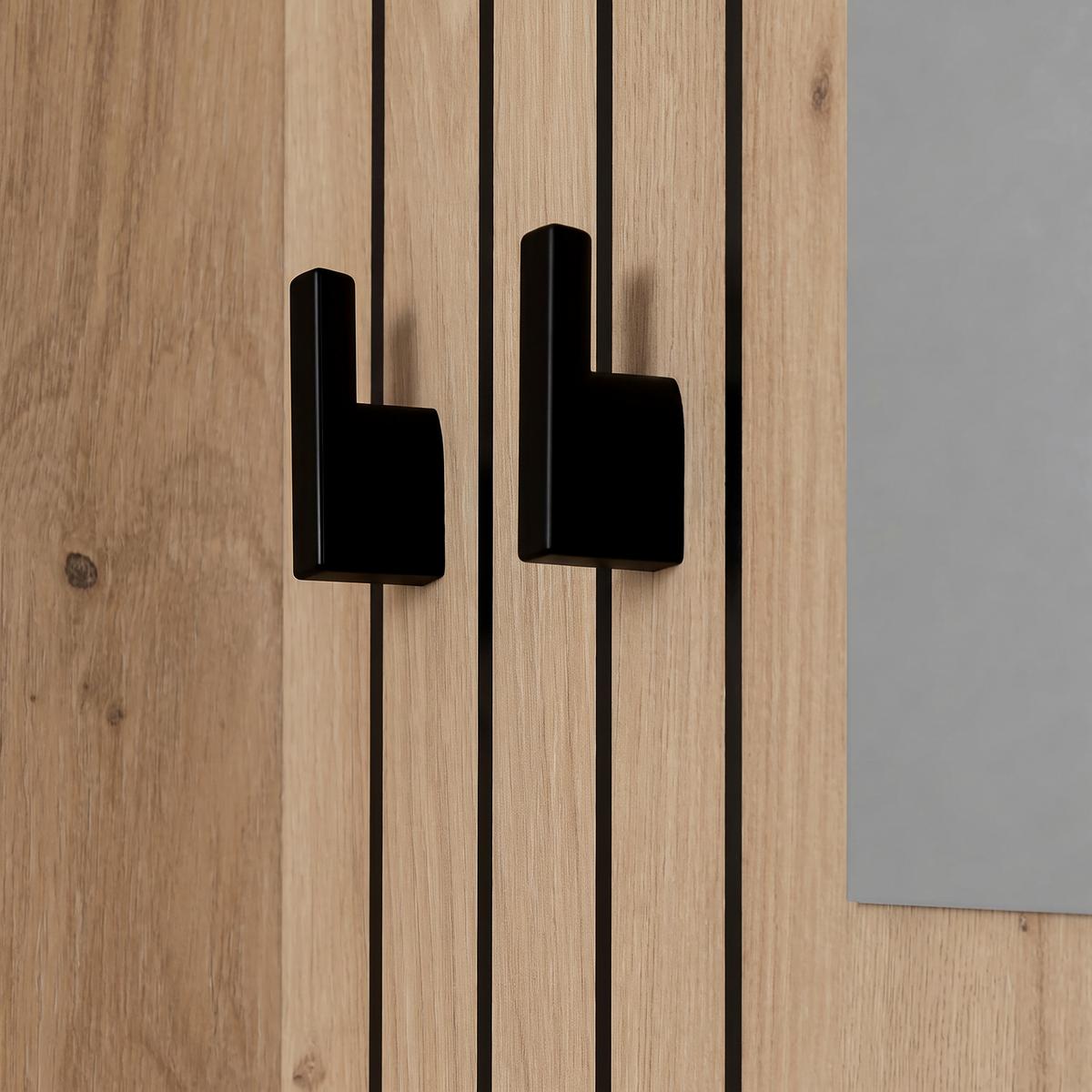Ansamblu De Hol Charlie - stejar Artisan, Konventionell, material pe bază de lemn (60/180/37cm) - Modern Living