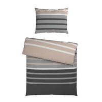Ágyneműhuzat-garnitúra Streif - bézs/fekete, Konventionell, textil (140/200cm) - Mömax