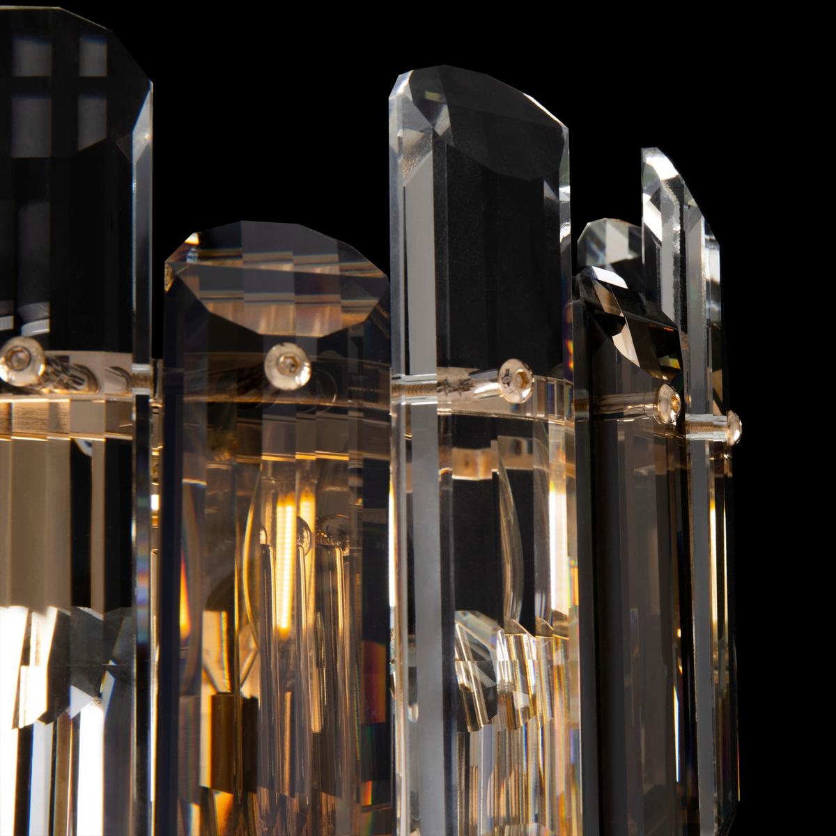 WANDLEUCHTE FLARE - Goldfarben, Basics, Glas/Metall (22,3/27/12,5cm) - MAYTONI