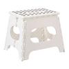 HOPFÄLLBAR PALL KURT -SB- - vit, Klassisk, plast (34/27/26cm) - Mömax