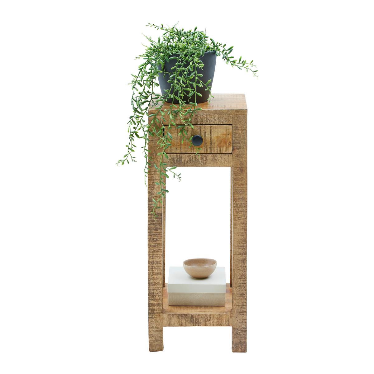 Stolić Za Cvijeće Everest -Exklusiv - prirodne boje, Natur, drvo (30/75/30cm) - Zandiara
