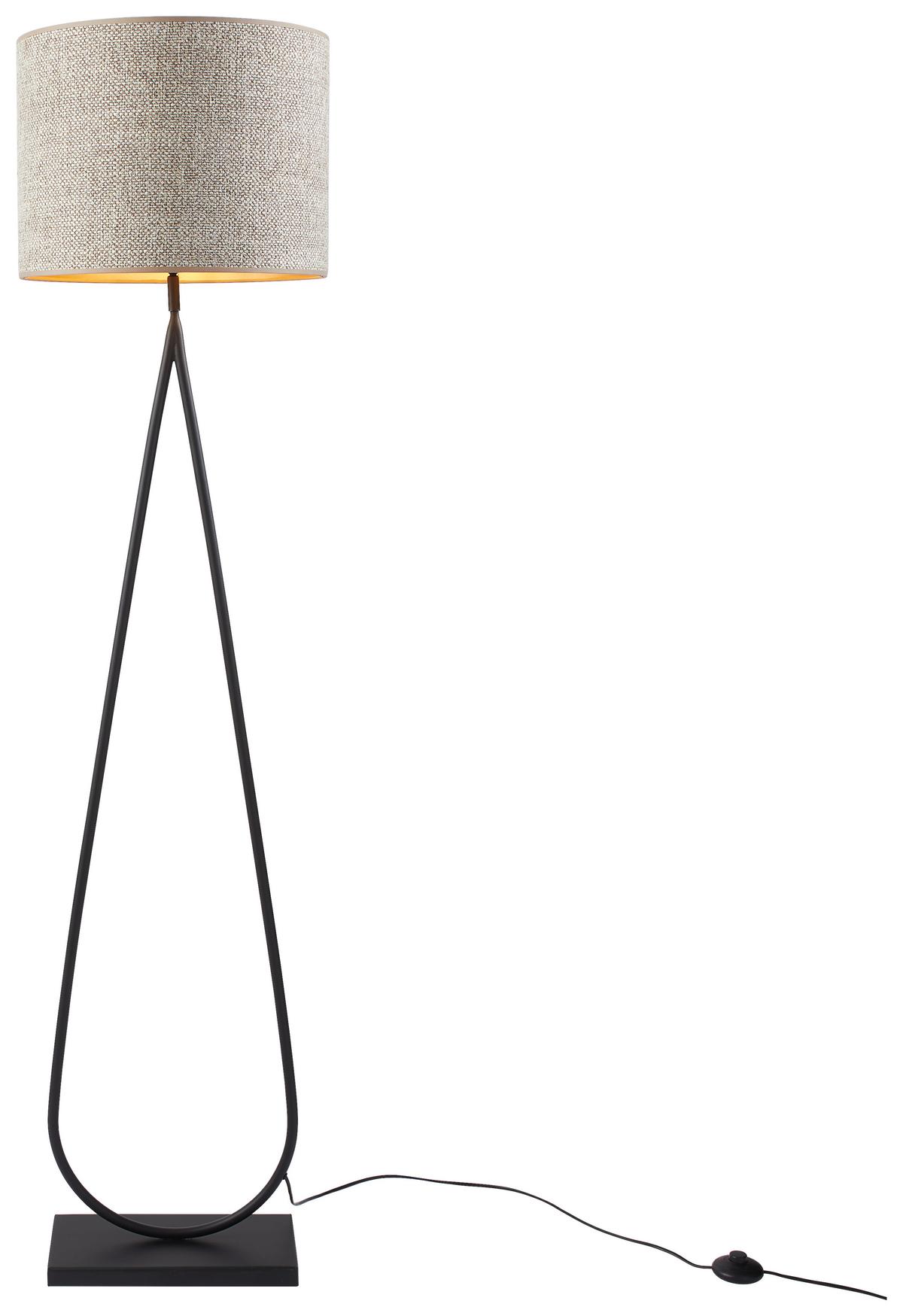 LAMPA STOJĄCA 8213612 - czarny, Trend, metal (35/17/137cm) - Light & Living