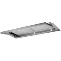 Dunstabzugshaube Supra 90 in Edelstahl/Glas - Edelstahlfarben, LIFESTYLE, Metall (90cm) - HKT