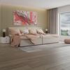 BOXSÄNG MARCO - svart/taupe, Modern, trä/textil (160/200cm) - Bessagi Home