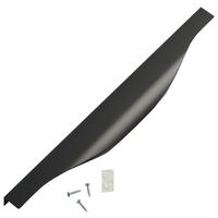 Möbelgriff in Schwarz - Schwarz, Modern, Metall (32cm) - Based