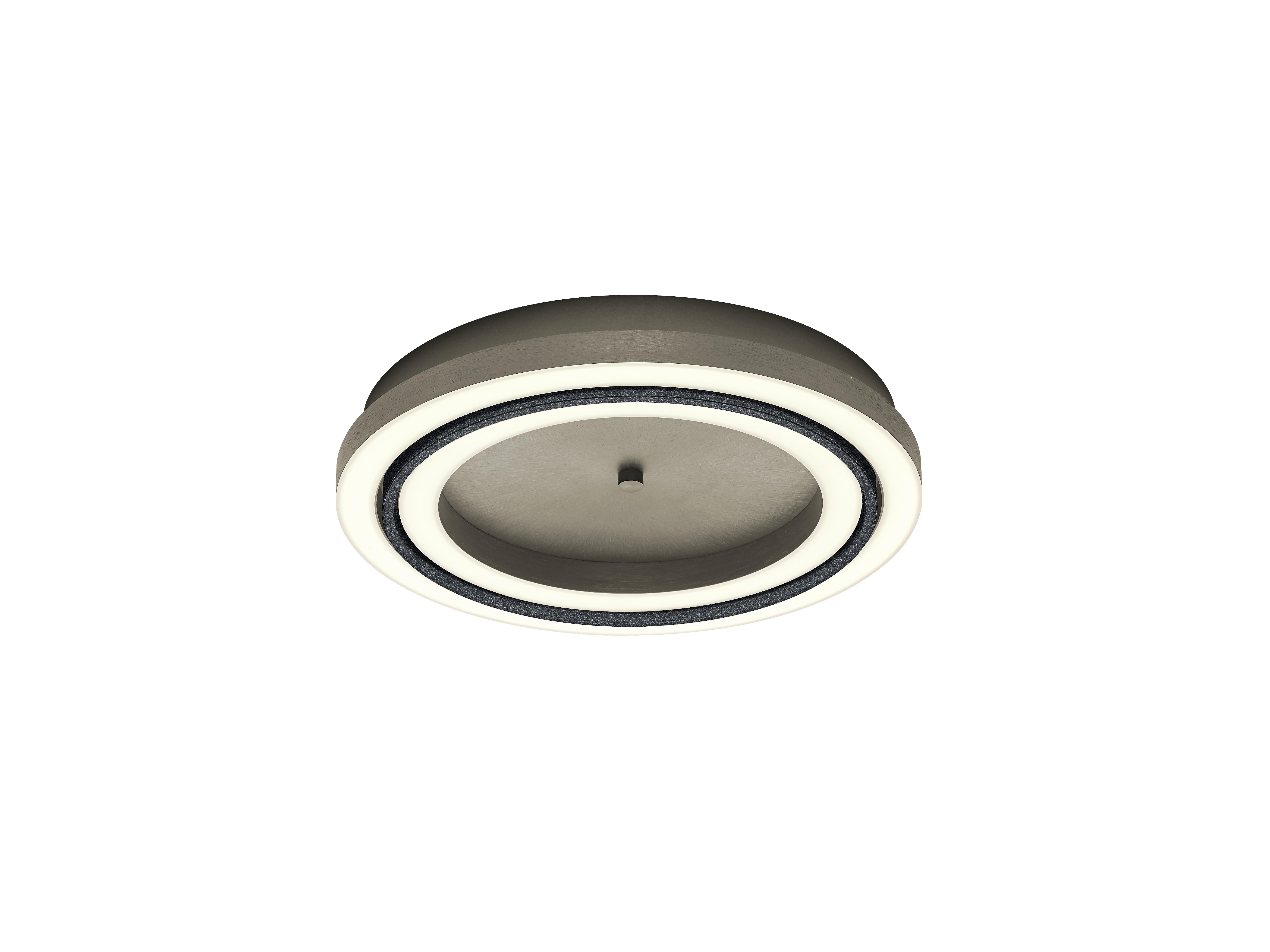 LAMPA SUFITOWA LED 70615/2-15 BEN *E* - kolor brązu, Basics, metal (50cm) - elements by BANKAMP