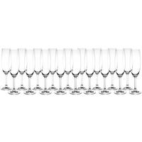 KOMPLET SZKŁA STOŁOWEGO 107 027 012 - przejrzysty, Konventionell, szkło (0,22l) - Novel