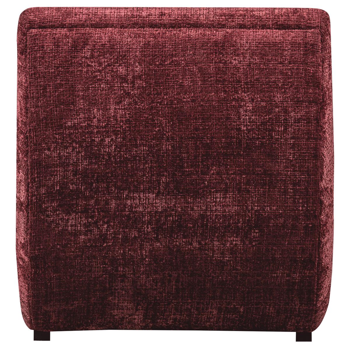 Sessel Observe Aubergine B: 75 cm - Aubergine/Schwarz, Design, Kunststoff/Textil (75/82/96cm) - Livetastic