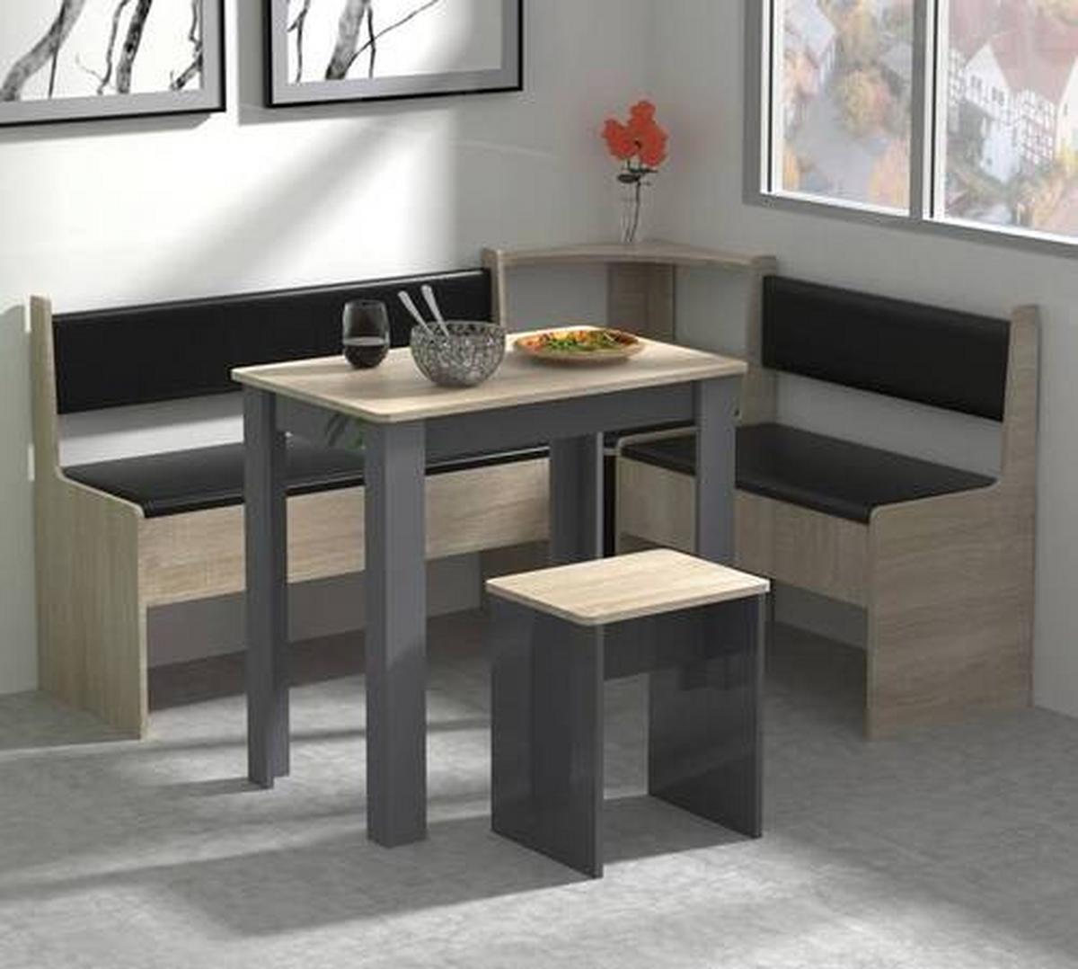 Kotni Element Za Klop Esal, Medeni Hrast - medeni hrast, Moderno, leseni material (43/78/43cm) - MID.YOU