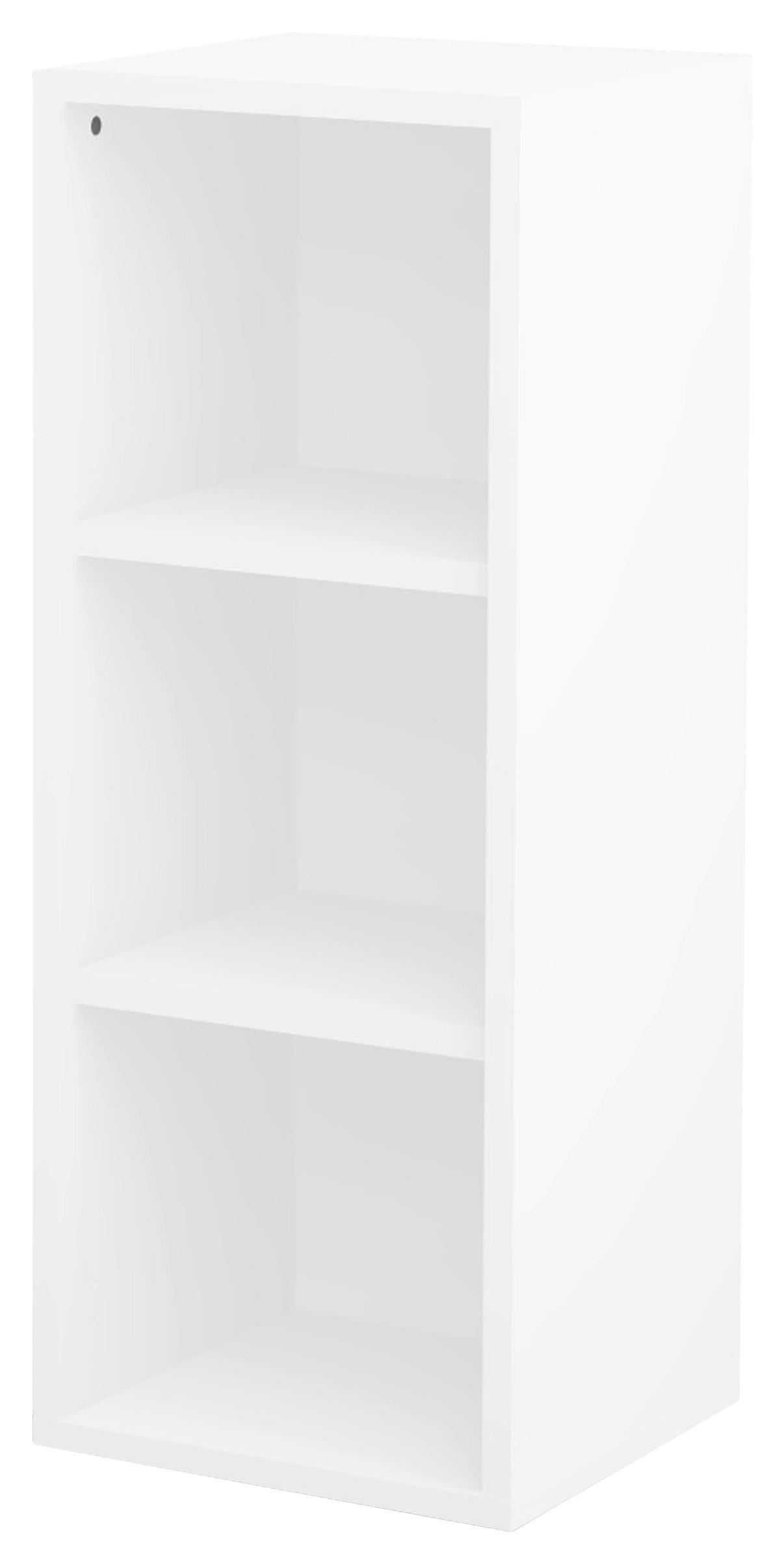 Regal Big Profi Office - Weiss/Schwarz, Modern, Holzwerkstoff/Kunststoff (44/111/40cm) - Mömax