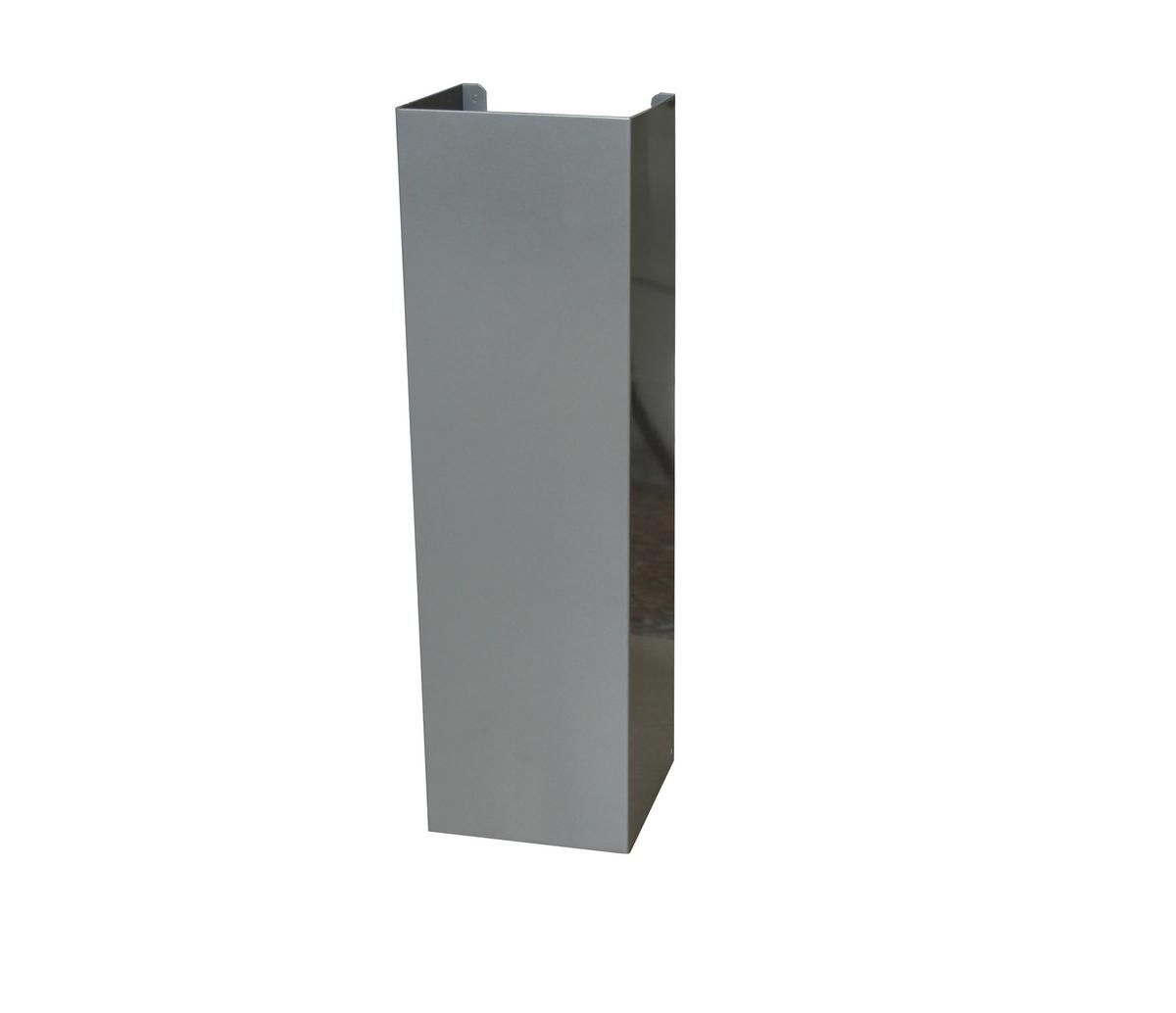 Küchenblock in Perlmutt inkl. Geräte und Spüle 'Abaco' - Edelstahlfarben/Perlmutt, MODERN, Glas/Holzwerkstoff (270cm) - FlexWell