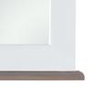 Spiegel Cookie ca. 59x80 cm - Weiß, Glas/Holz (59/80/3,5cm) - Premium Living Spiegel Cookie ca. 59x80 cm - Weiß, Glas/Holz (59/80/3,5cm) - Premium Living