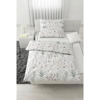 Lenjerie de pat Lina, cca. 140x200/50x70 cm - alb, Konventionell, textil (140/200cm) - Mömax