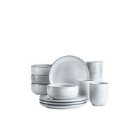 FRÜHSTÜCKSSERVICE LIVIO - Hellblau, Basics, Keramik - Mäser