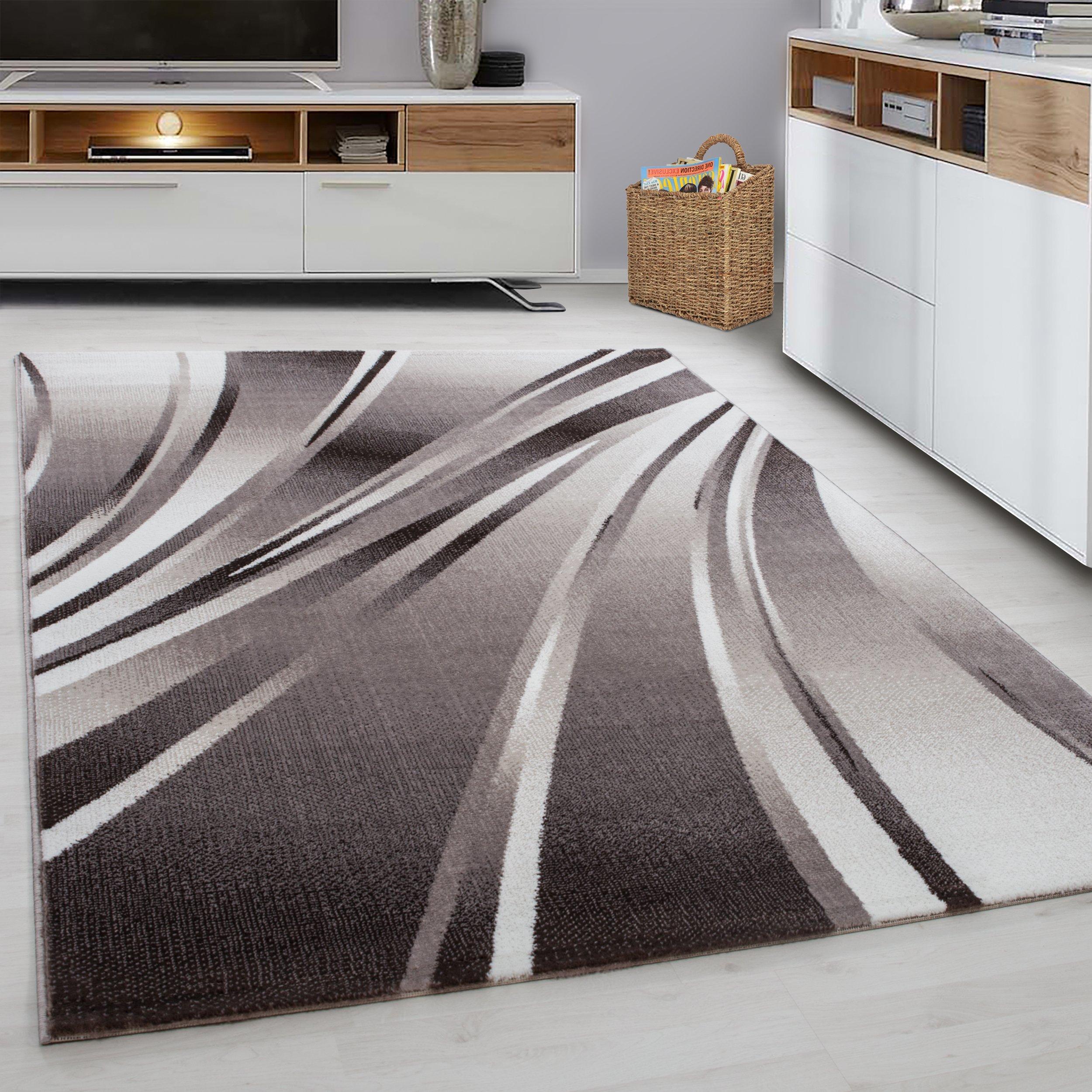 Webteppich Parma Braun ca. 200x290cm - Braun, KONVENTIONELL, Textil (200/290cm)